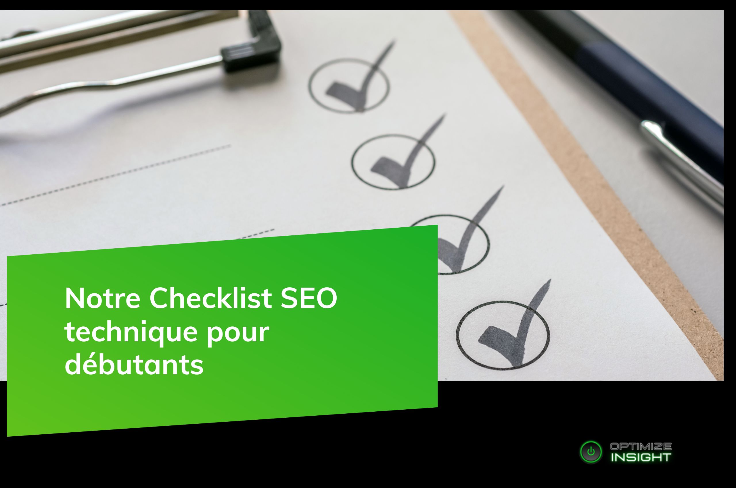 Checklist seo pour débutants