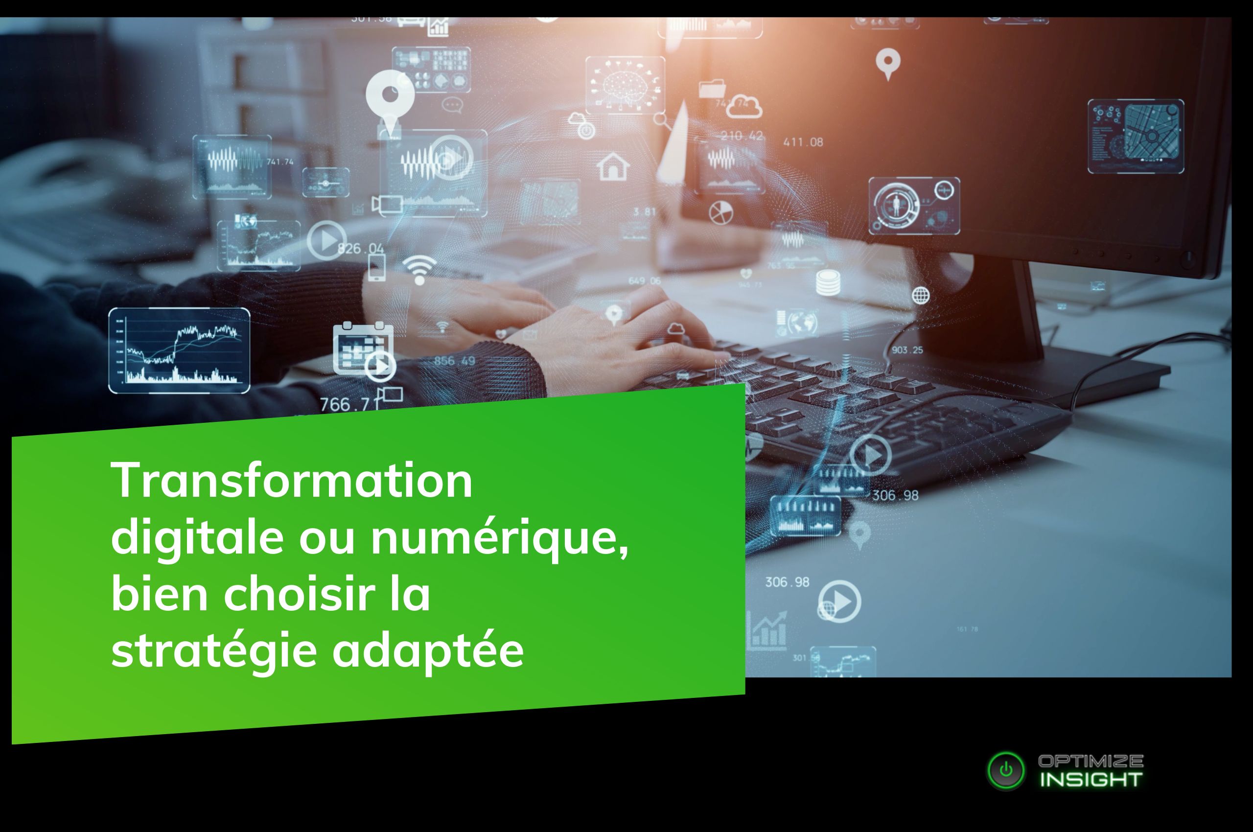 Concept transformation digitale et transformation numérique